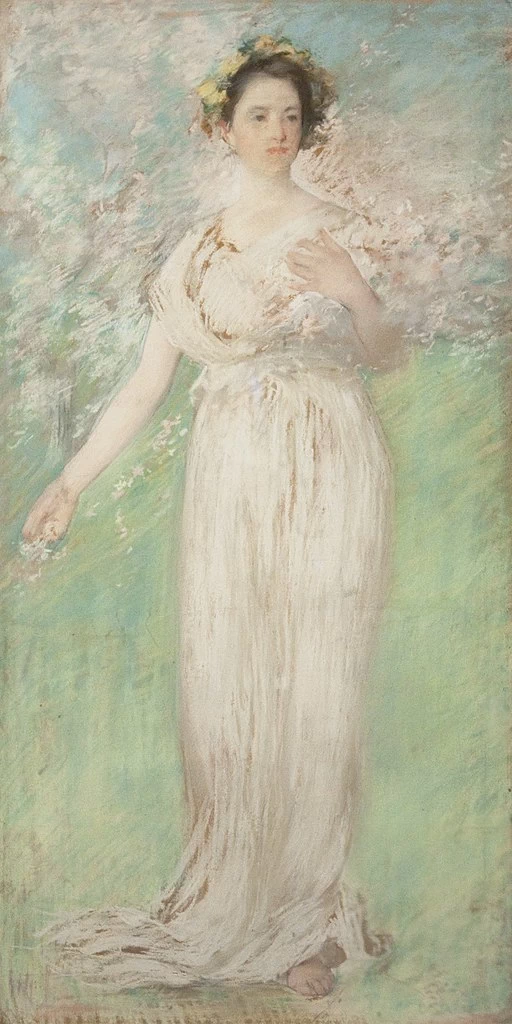 Edmund Tarbell - Allegoria della primavera, Hunter Museum of American Art